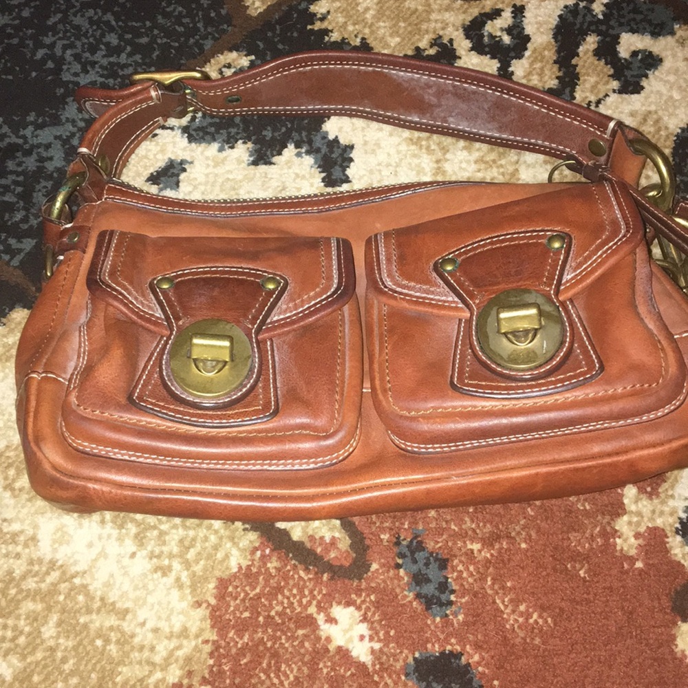 Coach leather purse